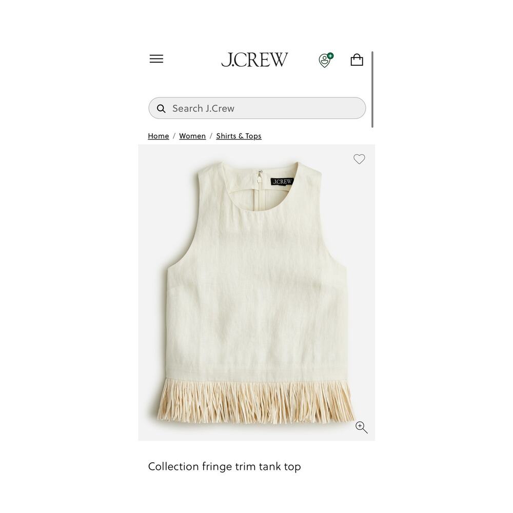 J. Crew Factory Beige Sleeveless Blouse with Pleated Hem